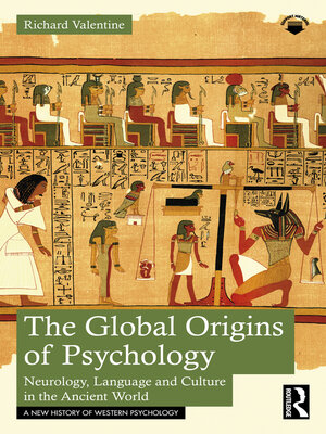cover image of The Global Origins of Psychology